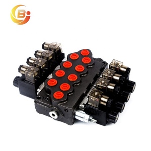 君宝高工作压力SD5电动液压4杆电磁控制阀 - Product Image 2
