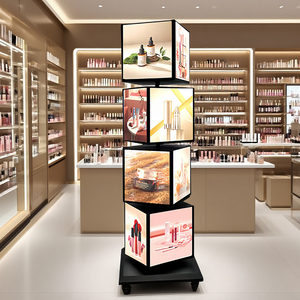 Hiện Đại Tùy Chỉnh Ánh Sáng Hộp Dấu Hiệu Cửa Hàng Chất Lượng Cao Xoay Quảng Cáo Ánh Sáng Hộp - Product Image 4