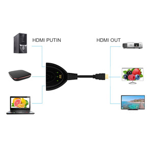 4K * 2K 3x1 Pigtail Hdmi Splitter Swither 3 Port 3 en 1 Hdmi Switch para TV Set-Top Otros equipos de audio y video. - Product Image 6