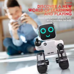 Cady Vile игрушечные роботы интеллектуальные Программирование электрический умный пульт дистанционного управления развивающие игрушки электронные игрушки для детей - Product Image 3