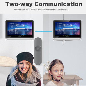 Videocitofono tuya videocitofono campanello citofono touch screen da 7 pollici android wifi smart home villa citofono con memoria - Product Image 3