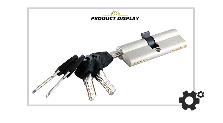 EADER European market  zinc double door SN lock cylinder with brass computer key Customizable lock cylinder