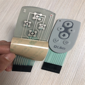 Silikon kauçuk membran anahtarı gümüş baskılı PET devre tıbbi cihaz için uygulama - Product Image 3
