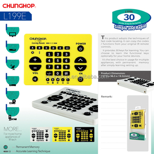 L199E OEM Rechteckige 31-Tasten-Fernbedienung Einzigartiges Design IR-Lern fernbedienung CE - Product Image 4