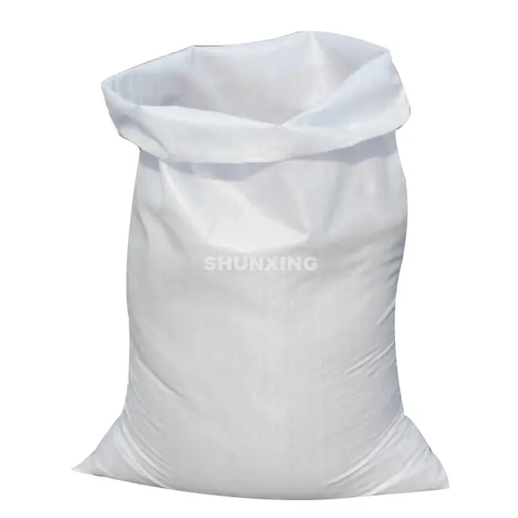 Bolsa de embalaje tejida de PP, para harina de arroz, grano, 25kg, 50kg, 100kg, venta al por mayor de fábrica