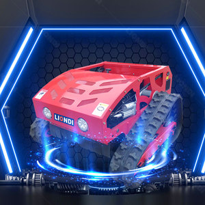 Giá thấp Máy cắt cỏ điều khiển từ xa Robot xăng động cơ đa chức năng điều khiển từ xa Crawler Robot - Product Image 4