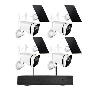 8CH Solar <span class=keywords><strong>Wifi</strong></span> <span class=keywords><strong>Camera</strong></span> <span class=keywords><strong>Security</strong></span> System Kit com Cctv 2K Bullet <span class=keywords><strong>Camera</strong></span> para Hmoe