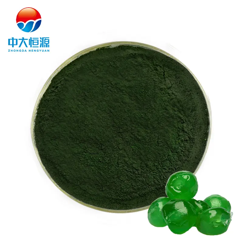 Suplemento alimenticio de 1kg de extracto de espirulina en polvo de Chlorella a granel