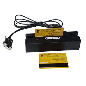 Toptan RFID RS232 arayüzü şerit kart okuyucu 3 parça tokatlamak kart okuyucu manyetik kart okuyucu - Product Image 1