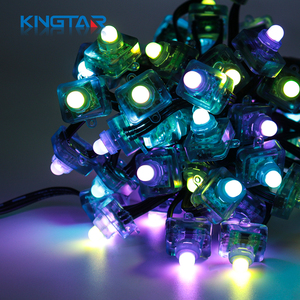 Quadratische adressierbare RGB-LED-Lichterketten WS2811/UCS1903 12mm 18AWG DC12V Pixel IP68 Wasserdicht - Product Image 6