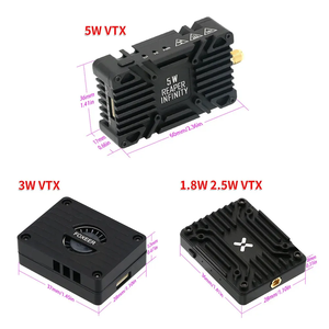 Foxeer Reaper 10W 5W 3W 2.5W 5.8G 4.9g <span class=keywords><strong>6</strong></span>.0g 80CH 72CH เทียบกับ akk Alpha 10เครื่องส่งสัญญาณวิดีโอ vtx สำหรับอุปกรณ์เสริมโดรน FPV - Product Image 5