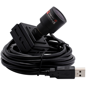 ELP 0.3mp CMOS OV7725 480P MJPEG 60fps USB 2.0网络摄像头，带广角变焦2.8 12毫米镜头变焦镜头 - Product Image 4