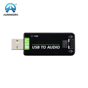 USB to <strong>audio</strong> module driver-free sound card for <strong>Raspberry</strong> <strong>Pi</strong>/Jetson Nano/VisionFive2 external <strong>audio</strong> converter with USB cable - Product Image 4