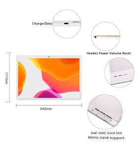 ビジネス用13 2GB RAM 32GB ROM付き10インチメタルAndroid PCタブレット - Product Image 5