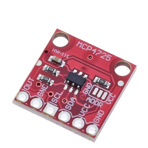 TZT MCP4725 Arduino 2.7V-5.5V用の12ビットI2CDACデジタルコンバーターモジュールデジタルからアナロングEEPROM開発ボード - Product Image 5