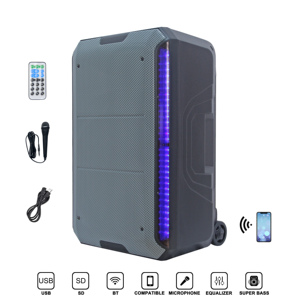 Private Model 15,000W 15&quot; 4 Preset DSP <strong>Function</strong> Portable Speaker Box,audio Sound <strong>System</strong>, TWS/MIC/USB Etc. Bocina Parlant - Product Image 5