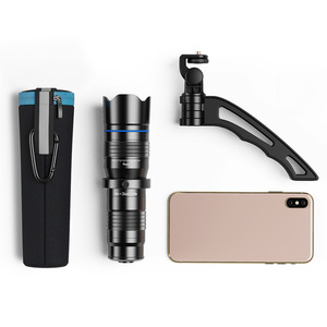 Apexel ayarlanabilir 20-40X zoom objektifi cep telefonu, zoom in / zoom out monoküler teleskop kamera objektifi tripod ile - Product Image 6