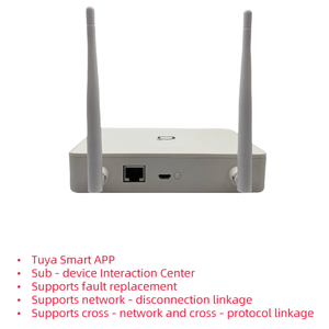 Solución inteligente para el sistema de automatización del hogar Sistema de seguridad inteligente Tuya Smart Home Zigbee 3,0 Wired Smart Gateway - Product Image 3
