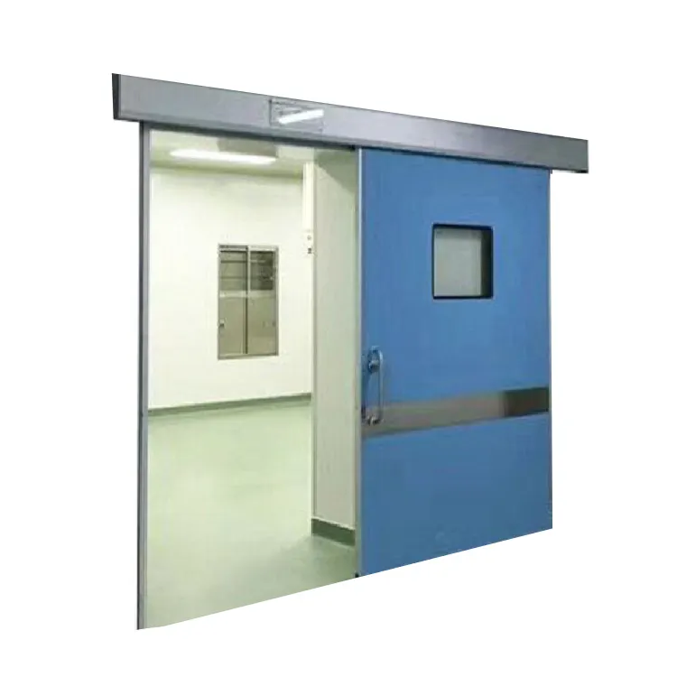 Porta de deslizamento automático da deslizamento, porta deslizante automática do chumbo forro para a porta do raio x para o quarto do x oem