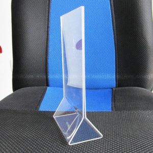 A4 A5 5x7 <span class=keywords><strong>4x6</strong></span> rõ ràng <span class=keywords><strong>Acrylic</strong></span> bảng Lều dấu hiệu chủ với tam giác cơ sở bảng Top <span class=keywords><strong>menu</strong></span> thẻ nhựa dấu hiệu chèn đứng - Product Image 3