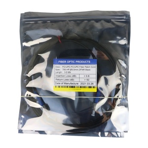 <strong>SENKO</strong> Connector Specialty Fiber 780-HP 0.9mm 3.0 mm Furcation Tubing Single Mode SC LC ST SMA FC/PC Fiber Optic Patch Cables - Product Image 5
