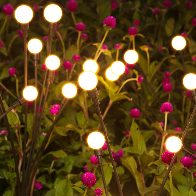 Lumière solaire de jardin grb
