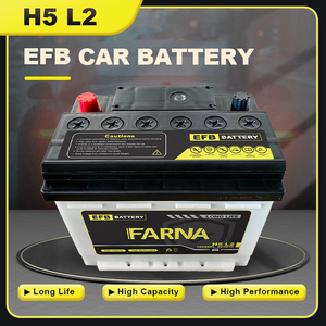 JIS标准6-QTPA-60 12V 60ah EFB启停汽车电池卓越质量，适用于免维护H5 L2卡车和凯美瑞车型 - Product Image 4