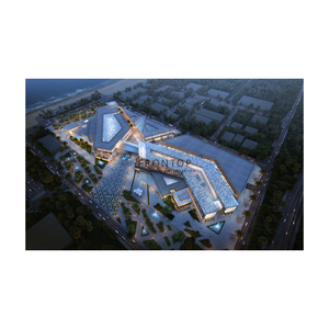 Centro commerciale di <span class=keywords><strong>Rendering</strong></span> 3D centro commerciale a uso misto che rende il Design 3D del centro commerciale urbano - Product Image 2