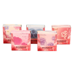 复古玫瑰盒记事本创意学生DIY手册材料笔记纸 - Product Image 3