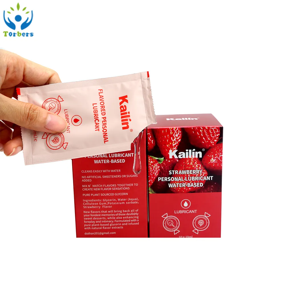 10ml Erdbeer geschmack Gleitmittel Anal Vaginal Oralsex Schmieröl Körper früchte Gleitmittel Sex Produkte für Frauen Paar