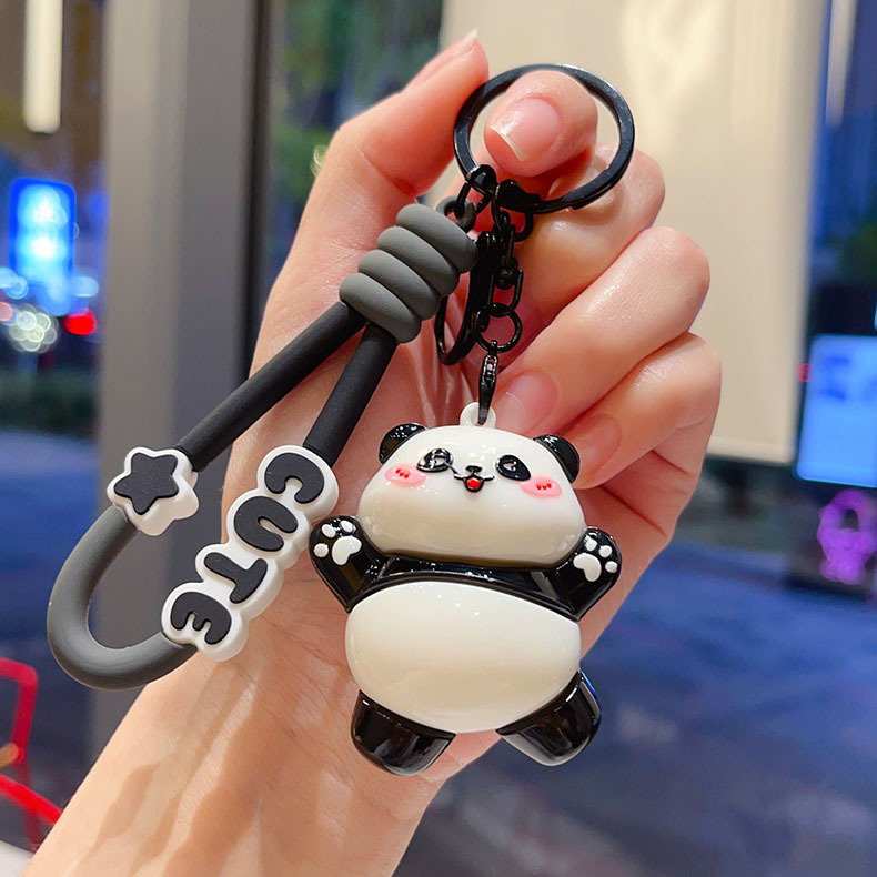 Panda debout plaqué A