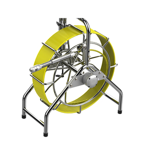 Sistema de cámara de inspección de tubería de rotación PT pequeña Full HD con cable de empuje de 60M y controlador de monitor multifuncional portátil - Product Image 2