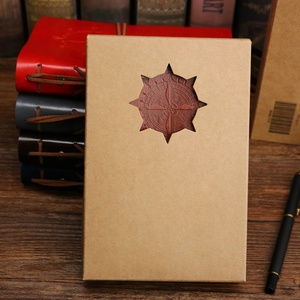 Diario in pelle Vintage agenda per viaggiatori agenda per scrivere quaderno per appunti ricaricabile no line A6 taccuino per uomo e donna - Product Image 3