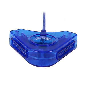 Controlador USB Adaptador de Gamepad para controladores PS2 Controlador de puerto dual a PC Convertidor de adaptador USB con controlador de CD - Product Image 4