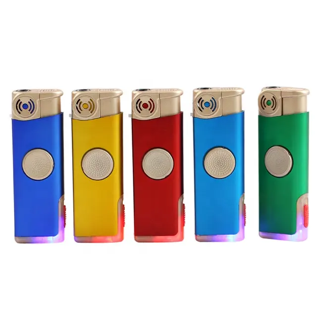 Pipe lighter jet flame EX-2125 flashing lighter finger spinner lighters