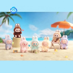 Monsters Labubu 2.0 serisi PVC oyuncak orijinal sevimli koltuk kolye bebek Macaron yüz sırt çantası ve gizem kutuları ile parti için - Product Image 2