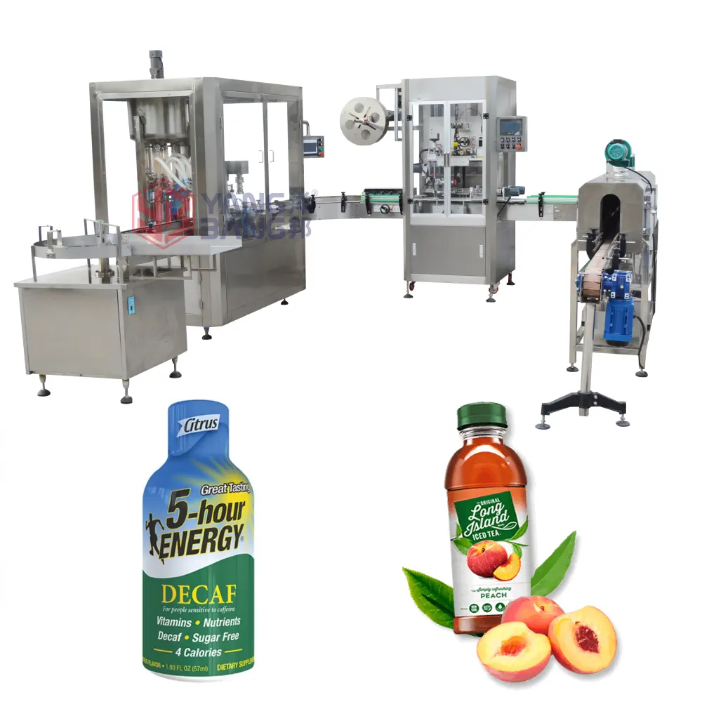 Macchina per succhi di sapore/linea di produzione, prezzo dell'imbottigliatrice automatica, attrezzatura per l'imbottigliamento e l'imballaggio del succo