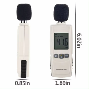 数字声级计30-130db噪声音频音量监控测试dB分贝检测器，带液晶背光 - Product Image 5