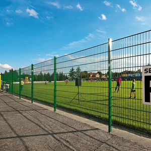 <span class=keywords><strong>Anping</strong></span> <span class=keywords><strong>Factory</strong></span> Zaun verzinkt lackiert Doppels tange Metall matte Zäune Drahts icherheit Farm Zaun Zubehör - Product Image 1