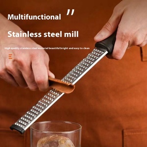 Multifunctional Cheese and Lemon <strong>Zester</strong> Plastic and Metal Hand Grater for Home Kitchen <strong>Use</strong> Kitchen Slicer Cheese Tools - Product Image 3