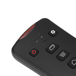 Originale mini NEO A3 Wireless Air Mouse con ingresso vocale QWERTY tastiera sei assi giroscopio remoto per mini Media Hub TV Box - Product Image 6