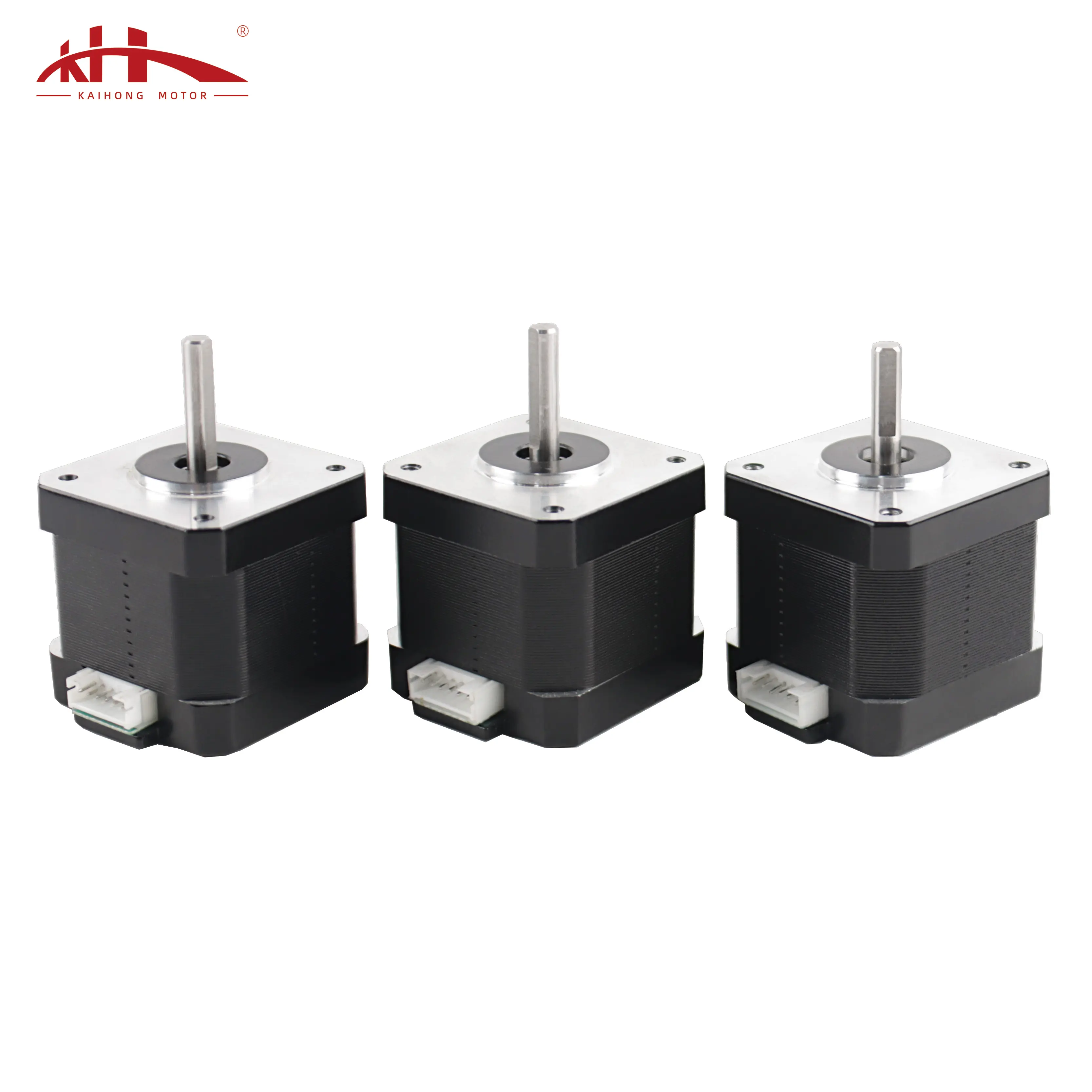 Lowest Price 2 Phase 1.8 Degree 42x42x40mm Kit 3axis Mini Nema17 Nema 17 42mm Stepper Motors Nema 17 12v For 3d Printer