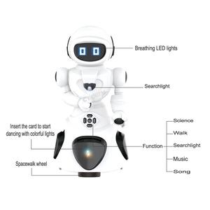 Flytec Electronic Toys <strong>Robots</strong> Toy Learning Educational Smart <strong>Robot</strong> Singing Walking <strong>Robot</strong> with Light - Product Image 2