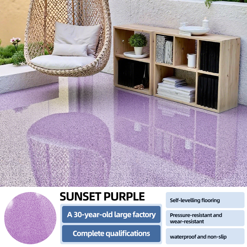 sunset purple