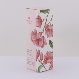 Çevre dostu kağit kutu özelleştirmek özel baskı logosu pembe nakliye karton katlanabilir kozmetik kağit kutu ambalaj - Product Image 4