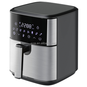 AOJA 6.5L OEM ODM Niedrigster Preis in der Geschichte LCD buntes Display 1600W Design Steuerung ohne Öl Heimgebrauch Luft fritte use Mit Griff - Product Image 4