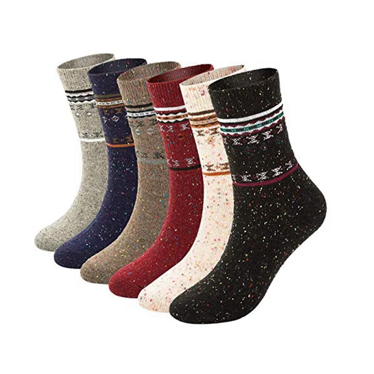 BQ-A 708 cheap ladies fleece best woolen cashmere merinos wool dress socks womens online for women wool socks