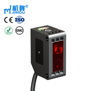 Interruttore fotoelettrico a riflessione diffusa NPN PNP DC12 - 24V sensore fotocellula di soppressione dello sfondo a lunga distanza - Product Image 1