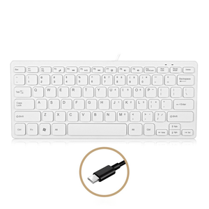 Mini 87 teclas con cable pequeño teclado tipo C interfaz portátil teclado externo para juegos - Product Image 3