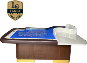 Sang trọng sòng bạc vàng đảo ngược chất lượng cao da tay vịn Roulette bảng cho Mạt chược & cờ Bạc - Product Image 3